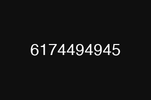 6174494945