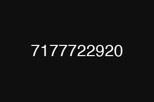 7177722920