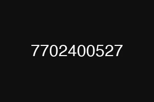 7702400527