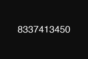 8337413450